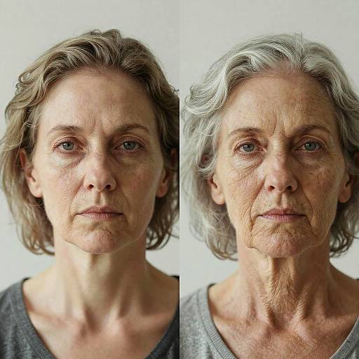 Hyper-Realistic Aging Portrait Transformation