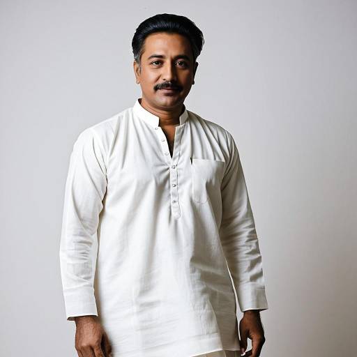 Traditional South Indian Babu Kumar Cosplay