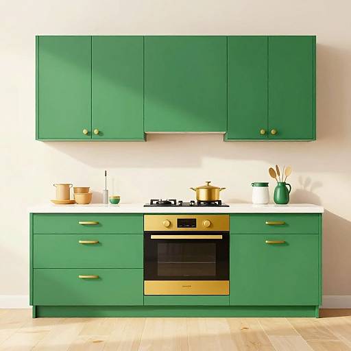 Minimalist Kitchen Sticker Illustration