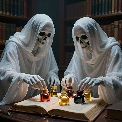 Ghostly Figures Curating Forgotten Emotions