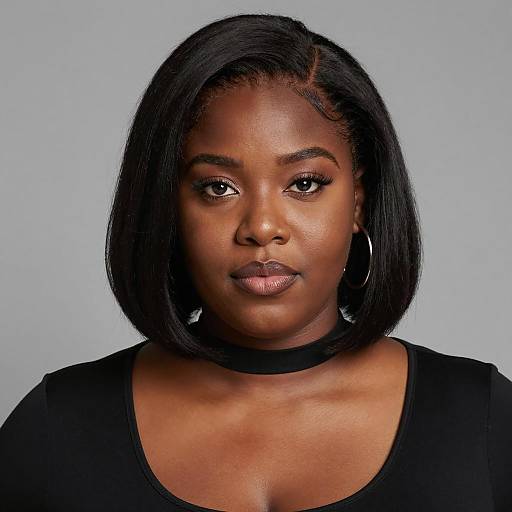 Confident Black Woman Portrait