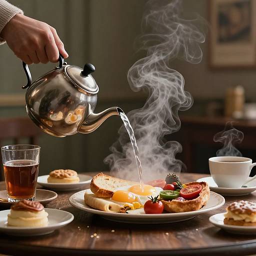 Time-Traveling Teakettle Alters History