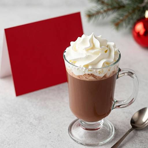 Luxurious Red Velvet Hot Chocolate Treat