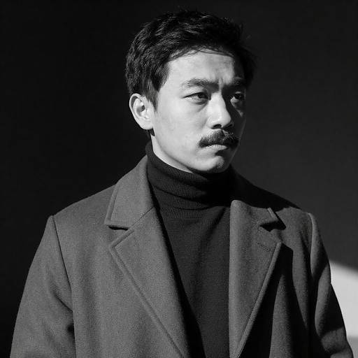 Mysterious Man in Dark Turtleneck