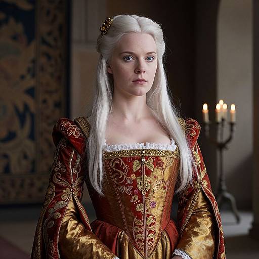 Tudor Princess in Renaissance Manor