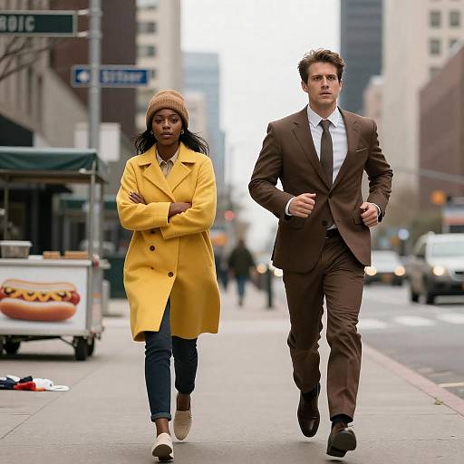 Dynamic Urban Running Scene Capture