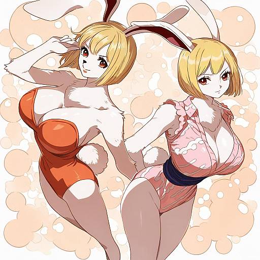 Illustration of Carrot (one piece), one piece in the style of Kanmiya shinobu