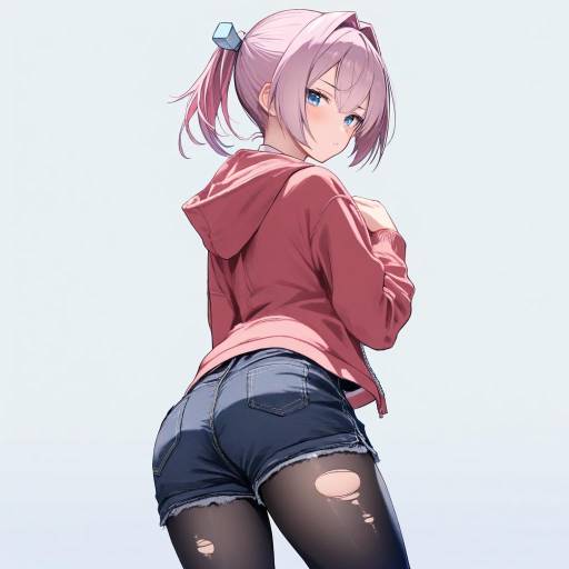 Kancolle Shiranui: Blush and Torn Fashion