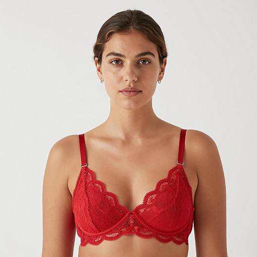 Elegant Portrait of a Woman in Lace