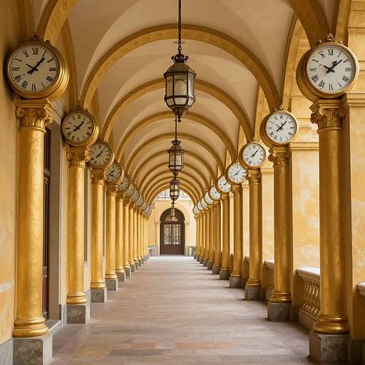 Endless Corridor of Timeless Paradox