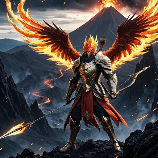 Armored Phoenix Emissary in Battle