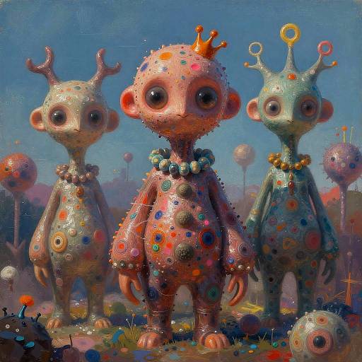Surreal AI Art with Anthropomorphic Shapes