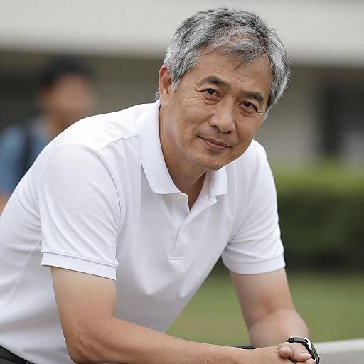 Portrait of a Smile: Middle-Aged Man