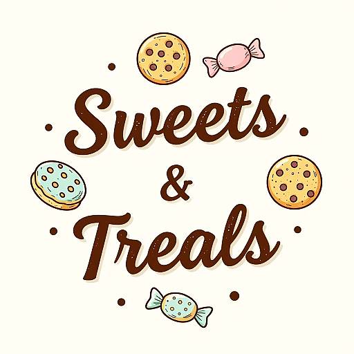 Vintage Sweets and Treats Logo