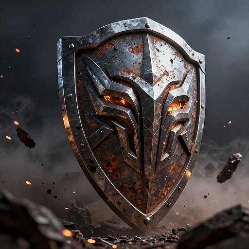 Living Steel Shield: Strength and Chaos