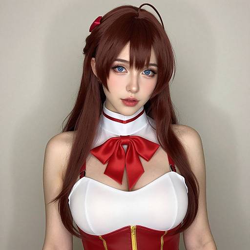 Sexy Cure Rouge Cosplay Photo