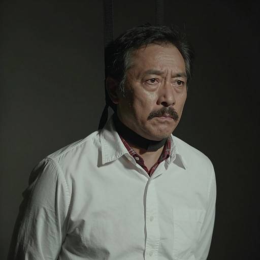 Intense Portrait of a Betrayed Man