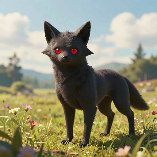 Ultra Realistic Portrait of Umbreon