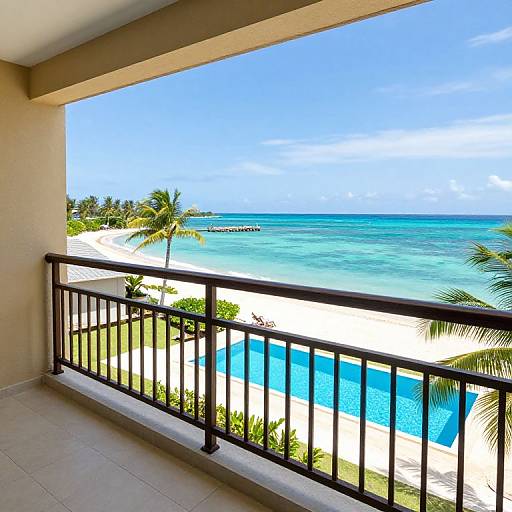 Coral Caye Villa Private Beach View