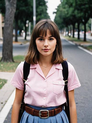 Jenny Forrest Gump Costume Outdoors