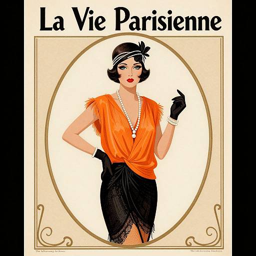 Vintage 1920s Parisian Glamour