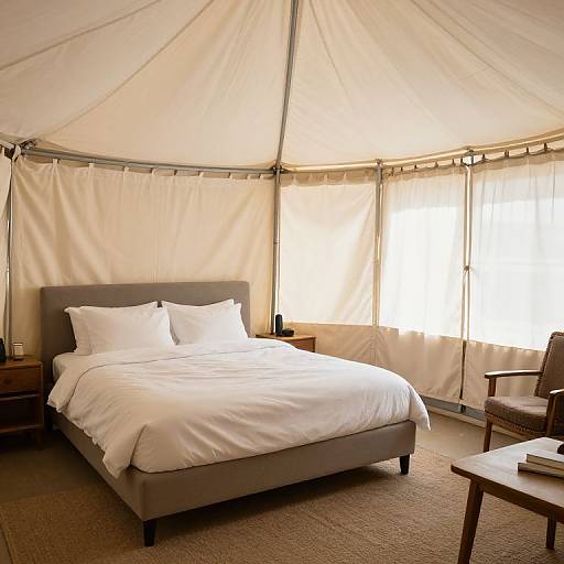 Cozy Tented Room Interior