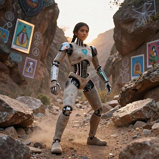 Kinetic Android Tarahumara Runner