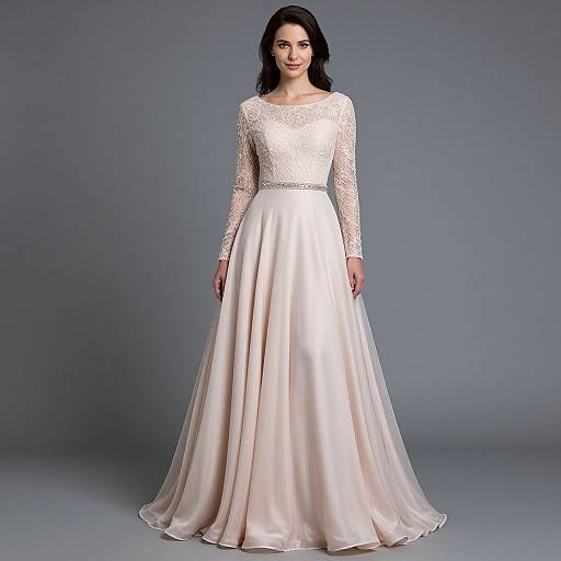 Elegant Chic Pearl Pink Prom Dress