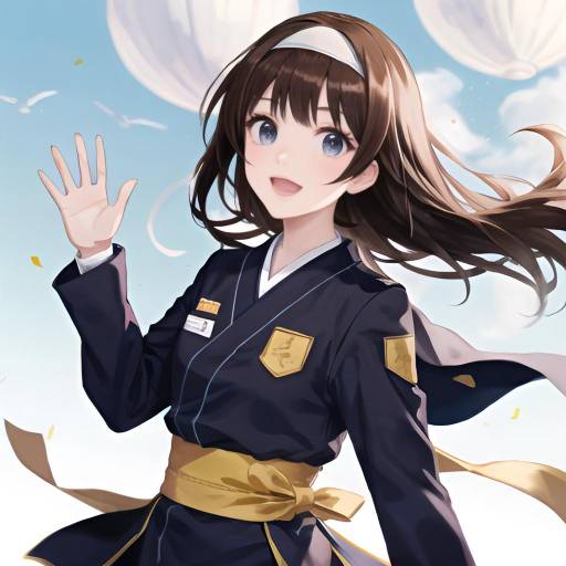 Aesthetic Hinata Hyuga: Dynamic Outdoor Training