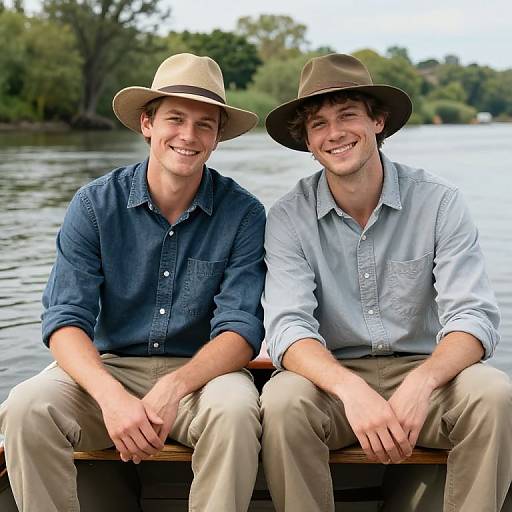 Okee Dokee Brothers on Mississippi Boat