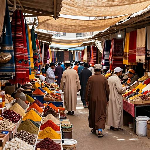 Vibrant Asamar Marketplace Scene