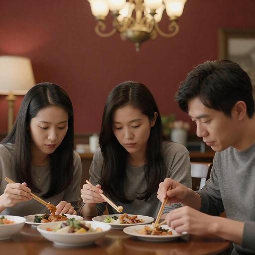 Casual Dining with East Asian Friends