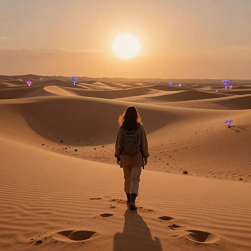 Lika's Alien Desert Adventure