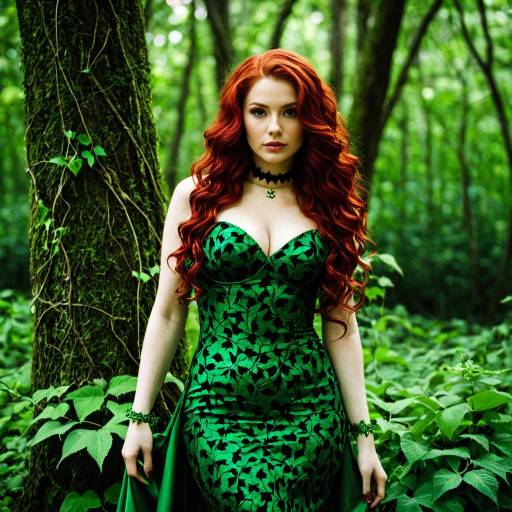 Enchanting Poison Ivy Super Villainess