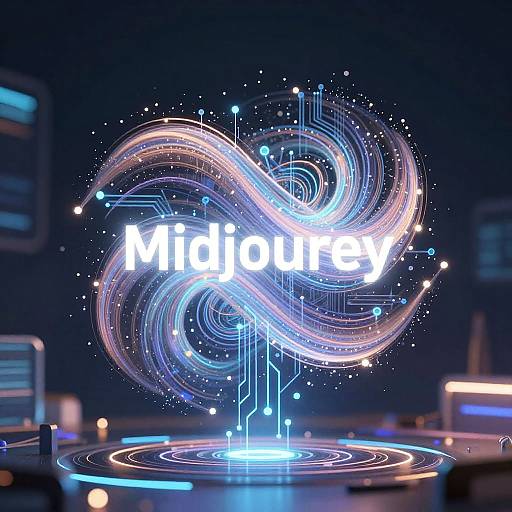 Digital art of the word 