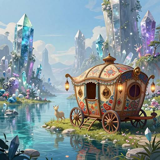Mystical Fantasy Caravan by Crystal Lake