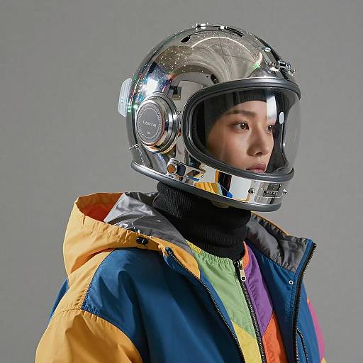 Space-Age Experimental Fashion Helmets