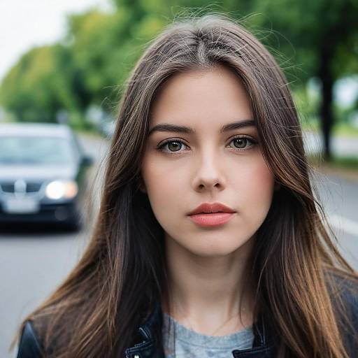 Photorealistic Solo Girl Outdoors