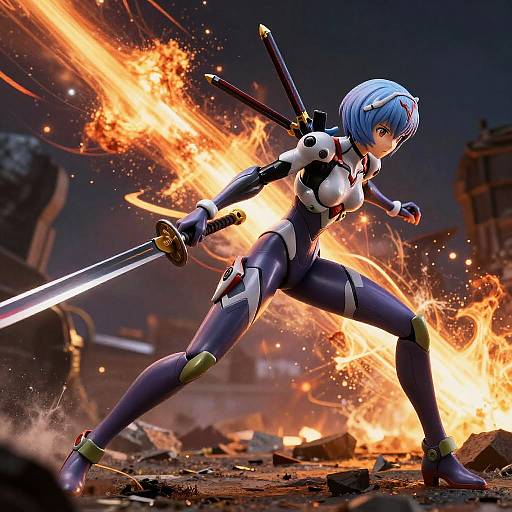 Hyperdetailed Blind Box Mecha Anime