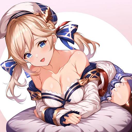 Illustration of Cucouroux (granblue fantasy), granblue fantasy in the style of Kuragari