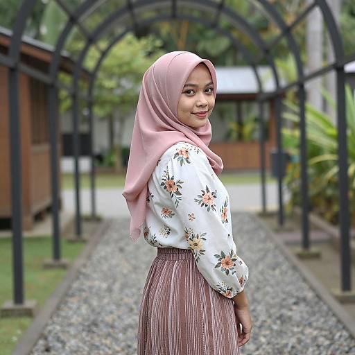 Portrait of Young Southeast Asian Woman