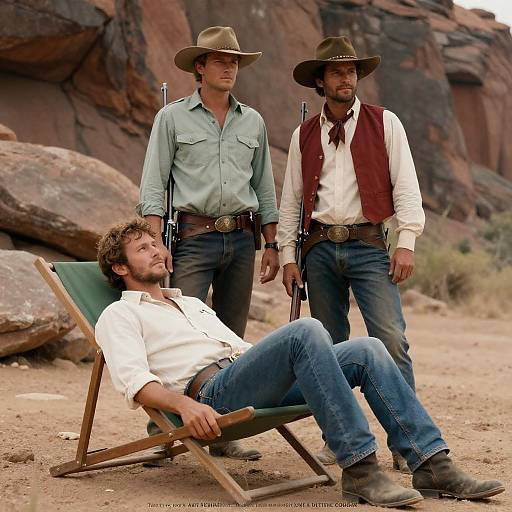 Western Men by Rocky Cliff