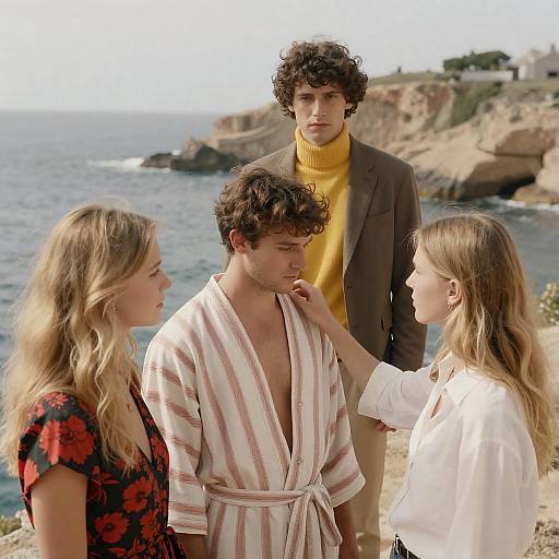 A Moment by the Mediterranean Sea