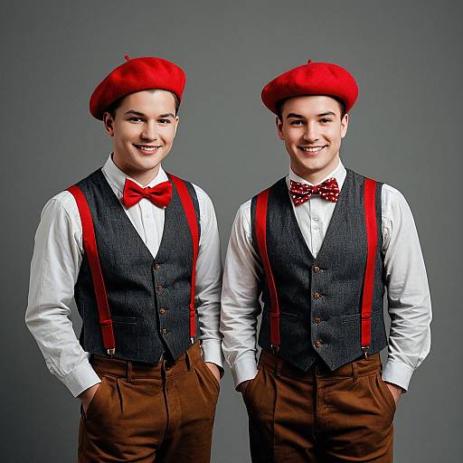 Charming Boys in Classic Attire