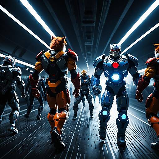 Thundercats Characters in Futuristic Armor
