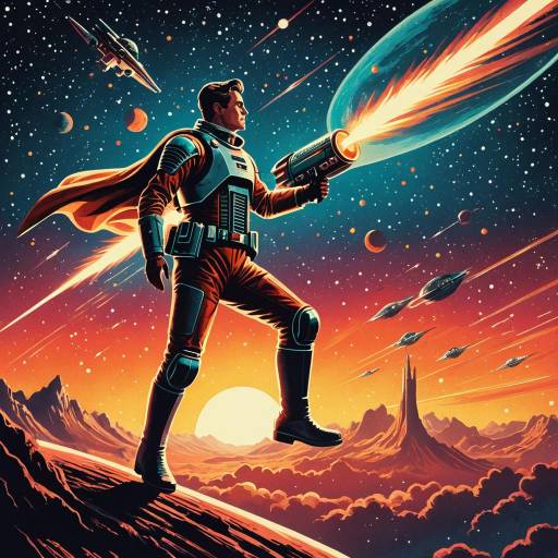 Retro Sci-Fi Andro-Historian Adventure