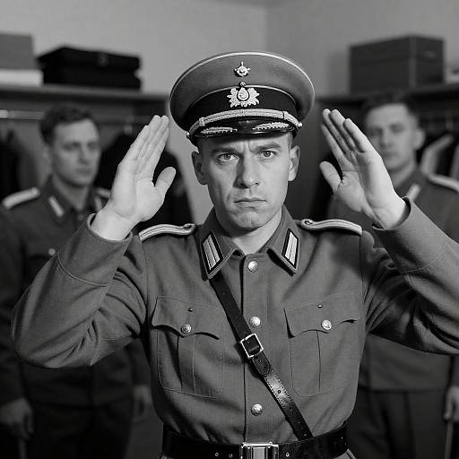 Dramatic Black-and-White War Photography