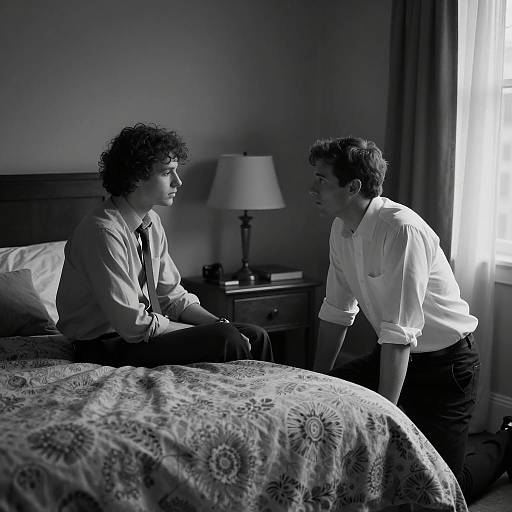 Intimate Moment: Black and White Photography