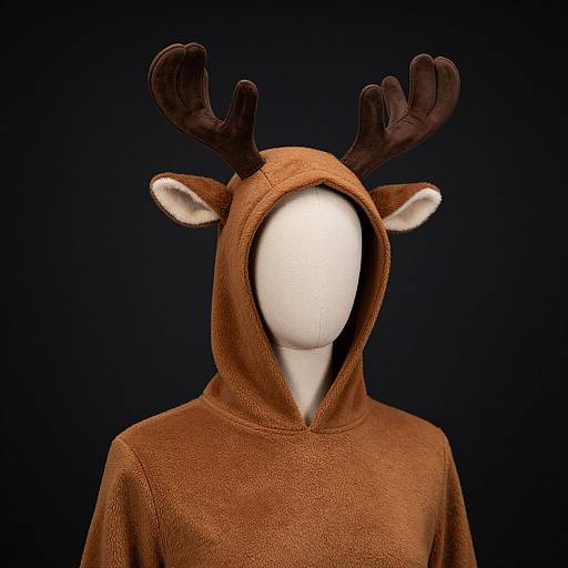Mannequin in Brown Deer Costume
