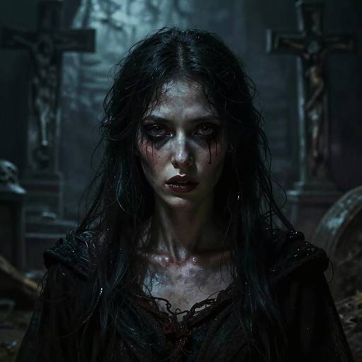 Vengeful Spirit in Crypt Portrait